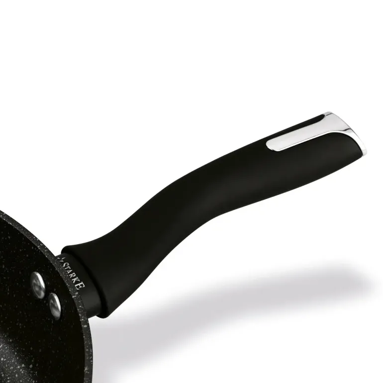 STARKE PRO CELEBRITY MARBLE Patelnia głęboka 28 cm + pokrywka / non-stick / indukcja