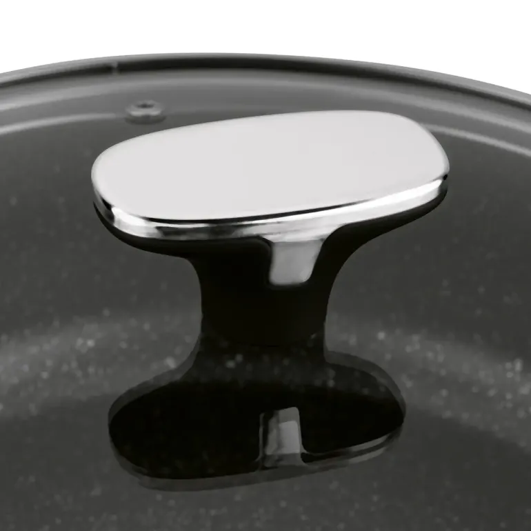STARKE PRO CELEBRITY MARBLE Patelnia głęboka 28 cm + pokrywka / non-stick / indukcja