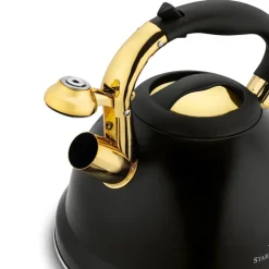 STARKE PRO CZAJNIK ASTERIA II 3L CZARNY MAT + ZŁOTE ELEMENTY INDUKCJA