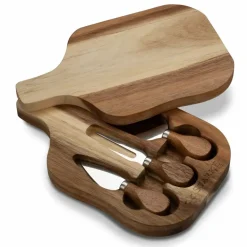 STARKE PRO Deska do sera z 3 akcesoriami do krojenia serów / 24,5 x 15 x 3,5 cm