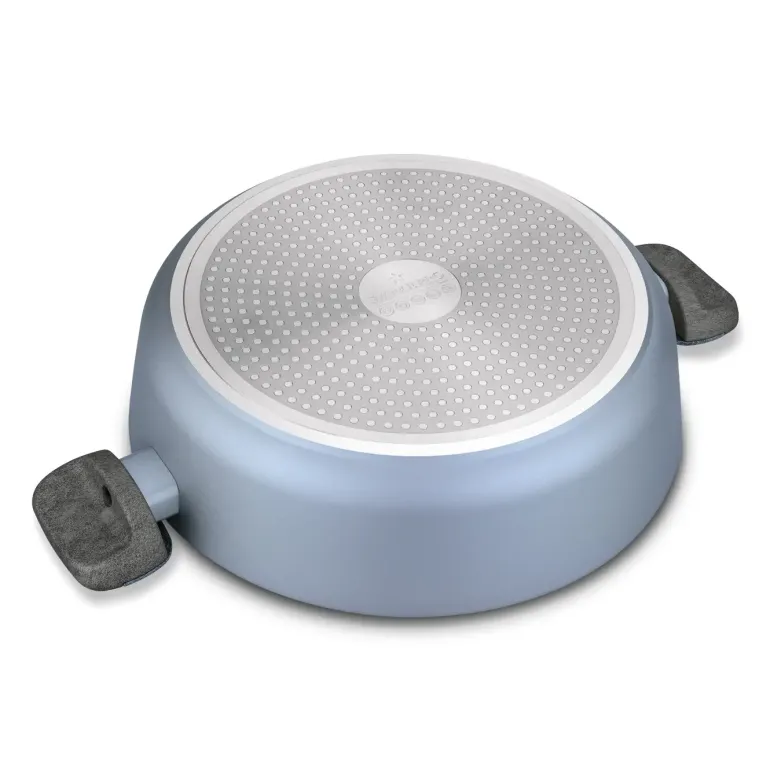 STARKE PRO DOUBLE Patelnia 28 cm z pokrywką / dwa uchwyty / non-stick / indukcja