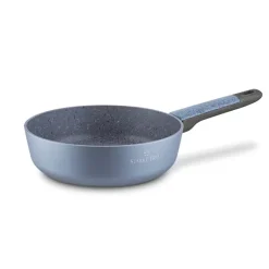 STARKE PRO DOUBLE Patelnia głęboka 24 cm z pokrywką / non-stick / indukcja