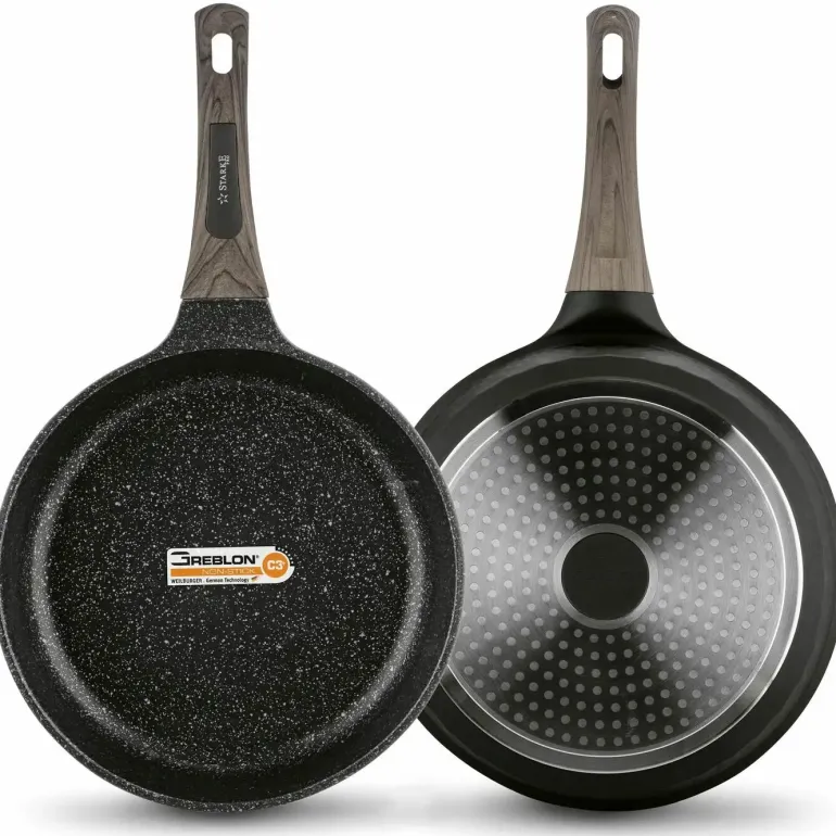 STARKE PRO EMBOSSED Patelnia 28 cm / MARBLE PLUS / indukcja