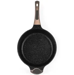 STARKE PRO EMBOSSED Patelnia marmurowa 28 cm / indukcja / aluminium / głęboka