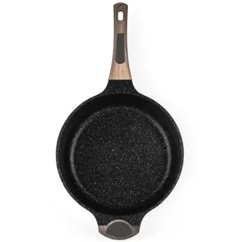 STARKE PRO EMBOSSED Patelnia marmurowa 28 cm / indukcja / aluminium / głęboka