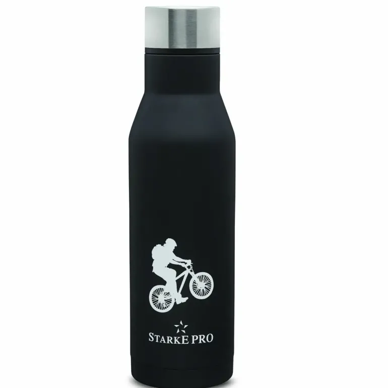 STARKE PRO EXPLORER Butelka termiczna / 750 ml / czarna / stal nierdzewna