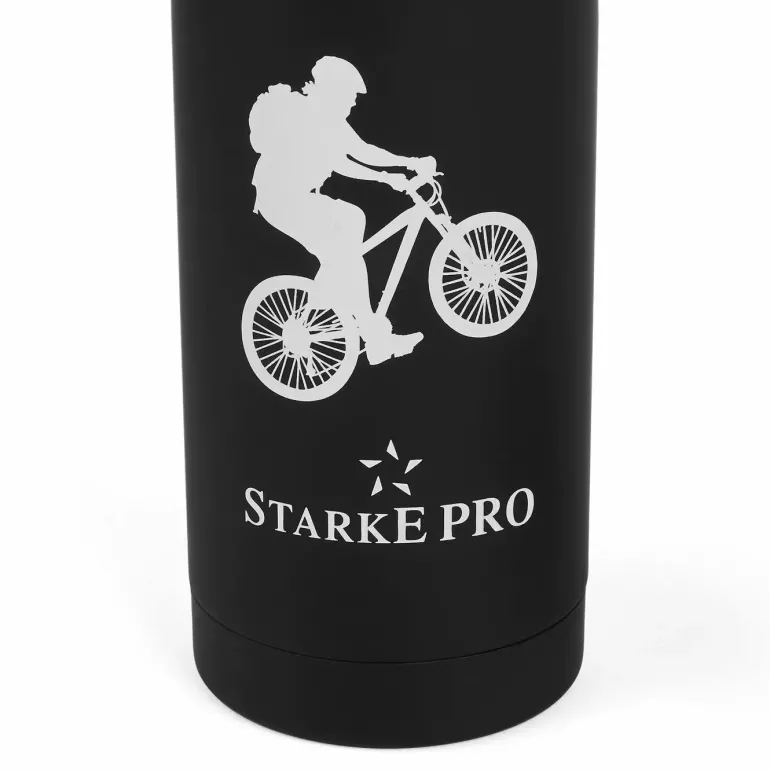 STARKE PRO EXPLORER Butelka termiczna / 750 ml / czarna / stal nierdzewna
