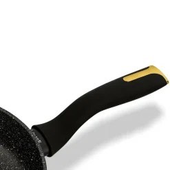 STARKE PRO GOLDEN MARBLE Zestaw garnków 10 el z pokrywkami / non-stick / indukcja
