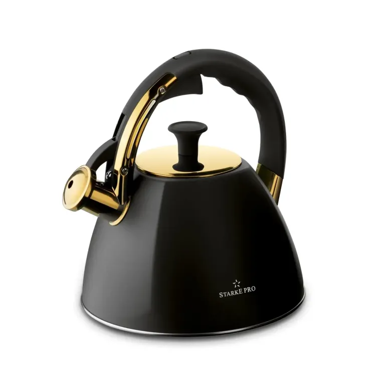 STARKE PRO GRAVA Czajnik z gwizdkiem 2.5 l / indukcja / czarny