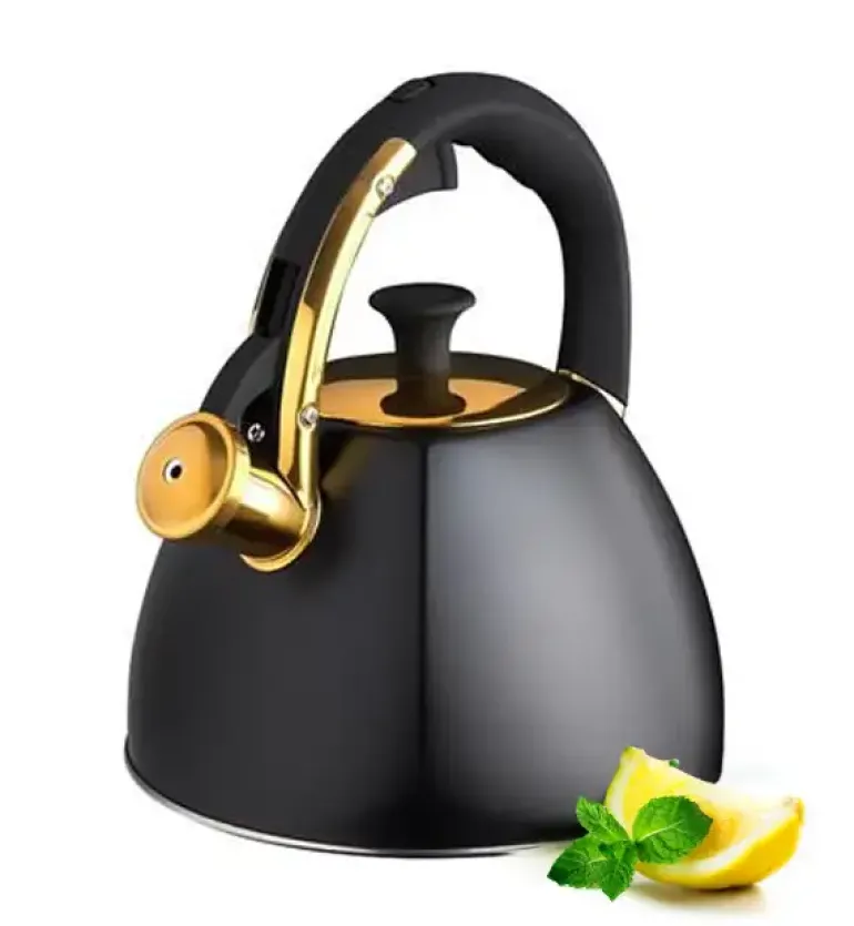 STARKE PRO GRAVA Czajnik z gwizdkiem 2.5 l / indukcja / czarny