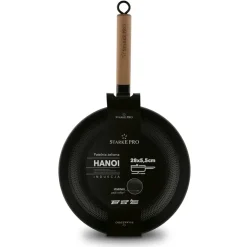STARKE PRO HANOI Patelnia 28x5 cm / żeliwna / indukcja