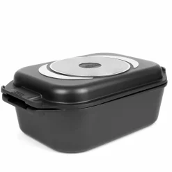 STARKE PRO HECTOR Brytfanna 7,5 l z aromatyzerem z pokrywą grillową 2,8 l / aluminium
