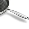STARKE PRO LINESTA STEEL PATELNIA 28 CM SREBRNA NIERDZEWNA