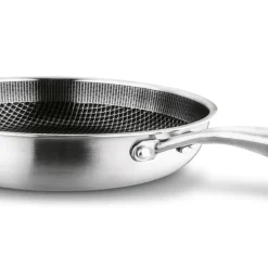 STARKE PRO LINESTA STEEL PATELNIA 28 CM SREBRNA NIERDZEWNA
