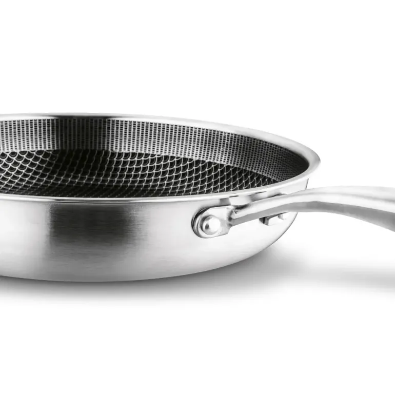 STARKE PRO LINESTA STEEL PATELNIA 28 CM SREBRNA NIERDZEWNA