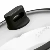STARKE PRO Pokrywka uniwersalna 24 cm | szkło | silikonowy rant