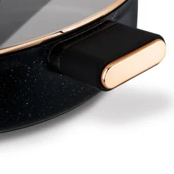 STARKE PRO STARLET PATELNIA KRÓT. UCH. Z POKRYWKĄ BLACK 28X8CM