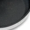 STARKE PRO TREVISO Patelnia 24 cm + pokrywka / Greblon® C3+ / indukcja / stal nierdzewna