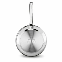 STARKE PRO TREVISO Patelnia 24 cm + pokrywka / Greblon® C3+ / indukcja / stal nierdzewna