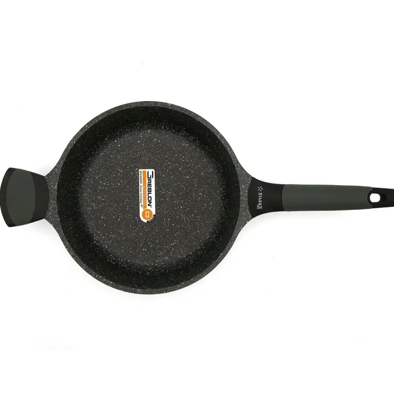 STARKE PRO VIRIDI Patelnia głęboka 24 cm z pokrywką / Greblon® C3