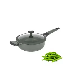 STARKE PRO VIRIDI Patelnia granitowa 28 cm / indukcja / aluminium / głęboka