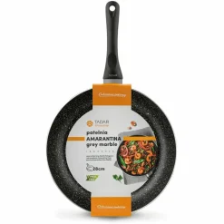 TADAR AMARANTINA GREY MARBLE Patelnia non-stick ⌀ 28 cm / aluminium / indukcja