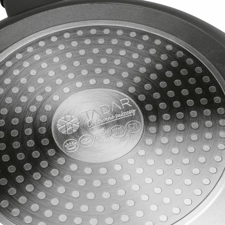 TADAR AMARANTINA GREY MARBLE Patelnia non-stick ⌀ 28 cm / aluminium / indukcja