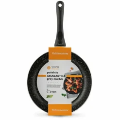 TADAR AMARANTINA GREY MARBLE Patelnia non-stick ⌀ 24 cm / aluminium / indukcja