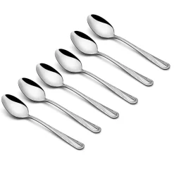 TADAR AMAZON Zestaw 6 łyżeczek do herbaty luzem / stal nierdzewna