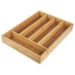 TADAR Bambusowy wkład do szuflady na sztućce 35,5 x 26,5 x 5 cm