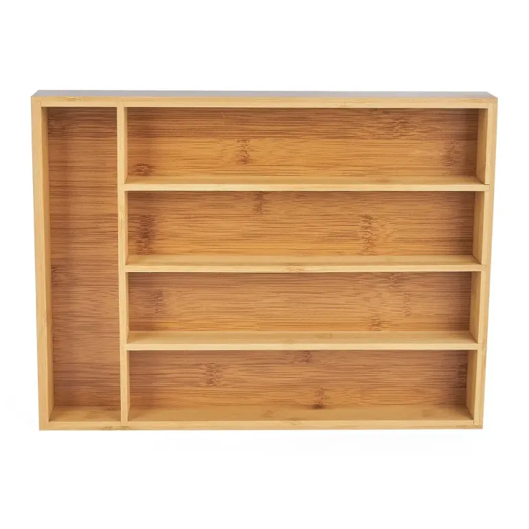 TADAR Bambusowy wkład do szuflady na sztućce 35,5 x 26,5 x 5 cm
