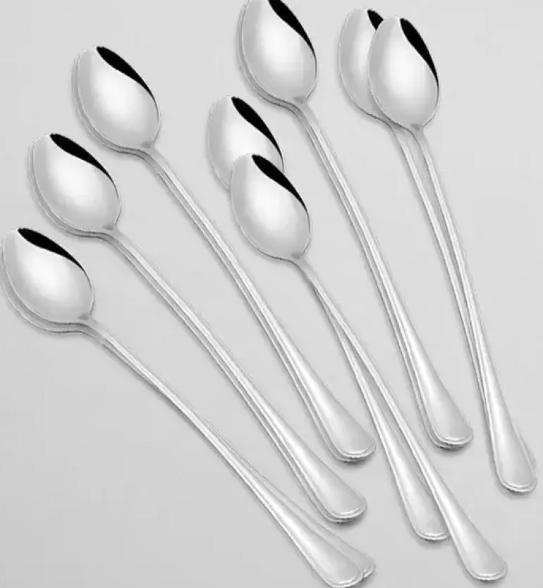 TADAR BRAVO 12 x Łyżeczka koktajlowa 20 cm / stal nierdzewna