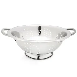 TADAR Cedzak / durszlak głęboki z uchwytami na nóżce 24 cm