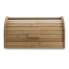 TADAR Chlebak bambusowy 27x32x18 cm / jasne drewno
