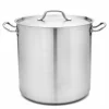 TADAR Garnek gastronomiczny 25,5 l z pokrywką 32 cm / stal nierdzewna / indukcja