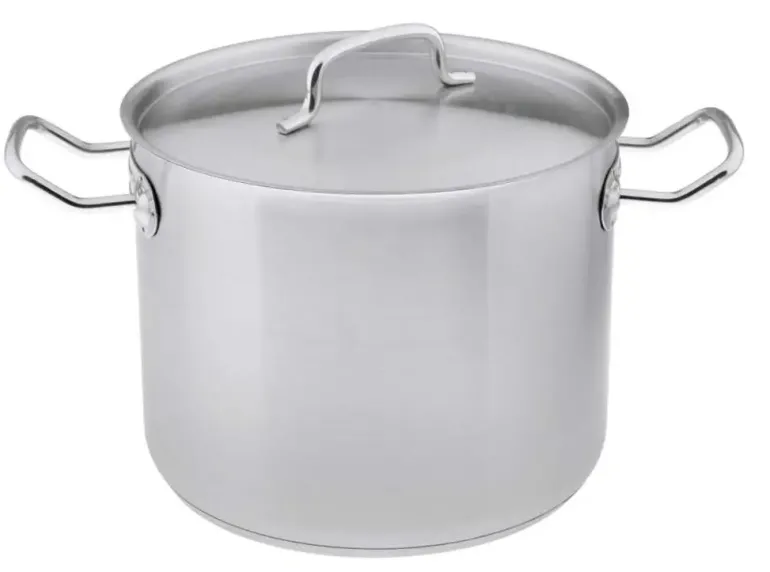 TADAR Garnek gastronomiczny 21 l z pokrywką 30 cm / stal nierdzewna / indukcja