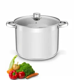 TADAR Garnek gastronomiczny 10 L / stal nierdzewna / indukcja