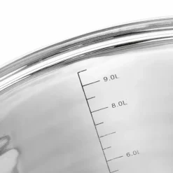 TADAR Garnek gastronomiczny 10 L / stal nierdzewna / indukcja