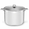 TADAR Garnek gastronomiczny 12 L / stal nierdzewna / indukcja