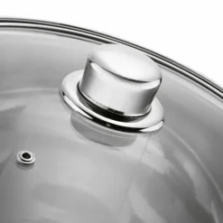 TADAR Garnek prosty z pokrywką 15 L / stal nierdzewna / indukcja