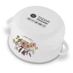 TADAR HERBAL Komplet garnków emaliowanych 8 el / indukcja