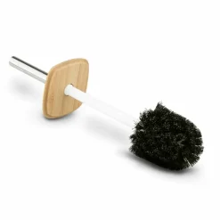 TADAR IVER Szczotka do WC z pojemnikiem / 8,5 x 37 cm / biała