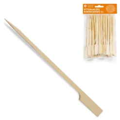 TADAR Jednorazowe wykałaczki drewniane 15 cm / zestaw 50 sztuk / drewno bambusowe