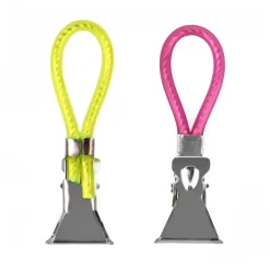 TADAR KPL.5 METALOWYCH KLIPSÓW ŻABEK NA RĘCZNIKI/ŚCIERKI 4,6x1,2 CM