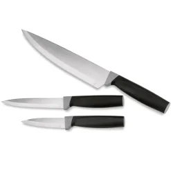 TADAR KPL.3 NOŻY 20/12,5/8,5 CM + NOŻYCZKI