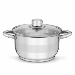 TADAR LUZON Garnek 2,3 l z pokrywką / stal nierdzewna / indukcja