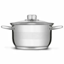 TADAR LUZON Garnek 2,3 l z pokrywką / stal nierdzewna / indukcja