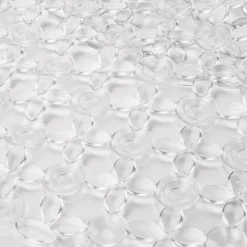 TADAR | MATA ANTYPOŚLIZGOWA ŁAZIENKOWA OWALNA 69X39CM TRANSPARENTNA