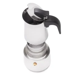 TADAR MODERNO Kawiarka do espresso 180 ml / 2 filiżanki / stal nierdzewna