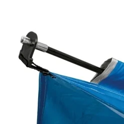 TADAR | Namiot plażowy parawan biwak ogród 220x115x115 cm z okienkami + torba / niebieski